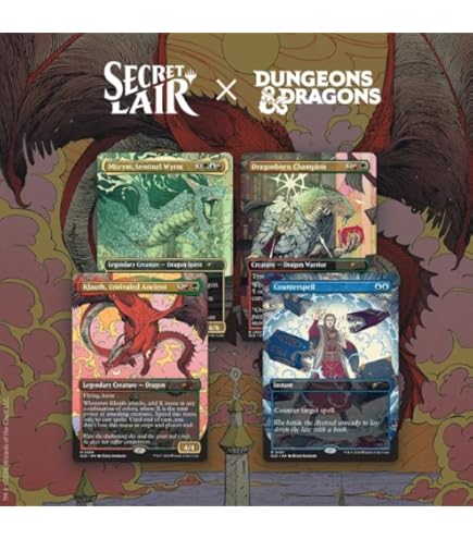 Amazon.com: Magic: The Gathering Secret Lair x Dungeons & Dragons