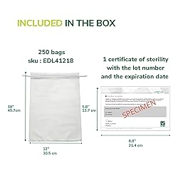 Sterile Sample Bags Sealable for Heavy or Large
