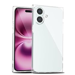 LoeoeL for iPhone 16 Plus Clear Case Rectangle