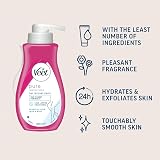 Veet Pure Hair Removal Cream 400ml 3 Pack for Sensitive Skin with Spatula view 3