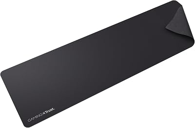 Tapis de Souris Gamer XXL 93 x 30 cm, Mouse Pad Jeu, Noir