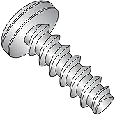 18-8 Stainless Steel Thread Rolling Screw For Plastic, Passivated Finish, Pan Head, Star Drive, 8-16 Thread Size, 3/8" Length (Pack Of 25
