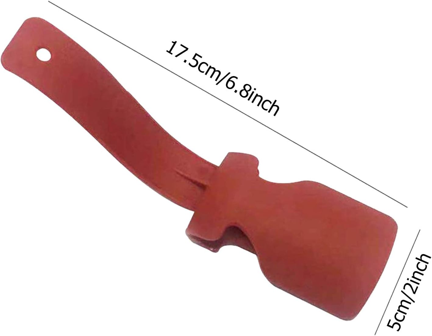 4Pcs Lazy Shoes Helper for Easy to Wear Shoes, Portable Shoe Lifting Helper for Men Women and Kids, Sock Slider Handled Shoe Horn for Elderly Seniors Disabled - Perfect for Everyday Use (Red): Health & Personal Care