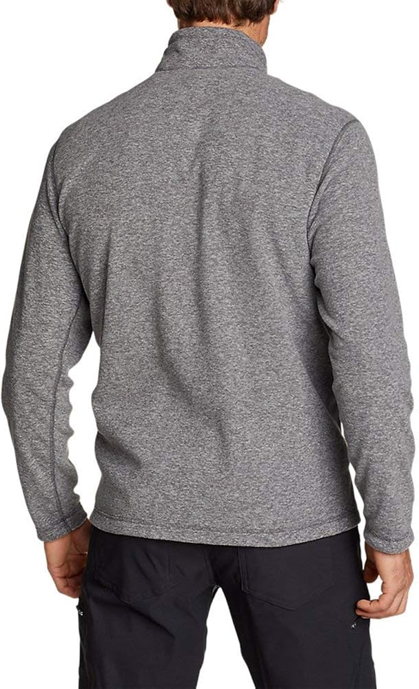 Eddie Bauer Men's Cloud Layer Pro Full-Zip Jacket, Htr Gray Regular M at  Men’s Clothing store