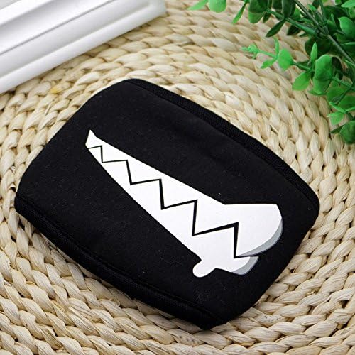 Krassu - New and Cute Smile Emoji Cycling Anti-Dust Mouth Face Mask Men Women Teeth Pattern