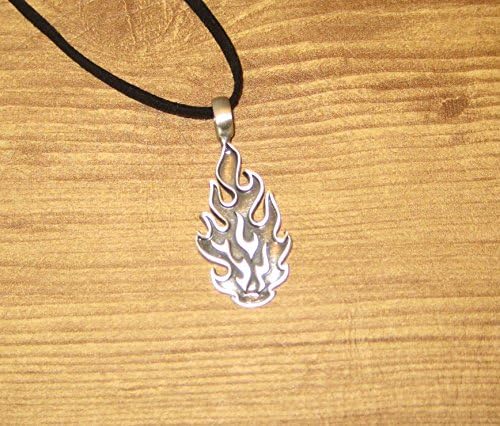 Flame Pendant Necklace