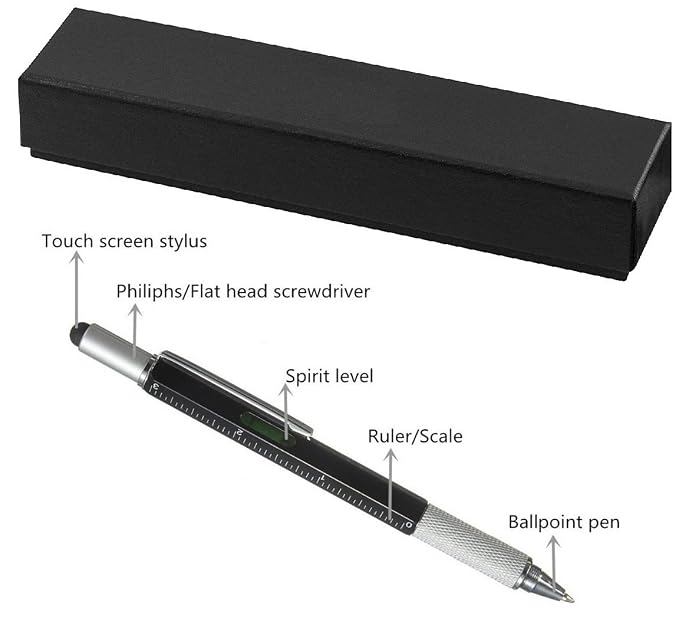 Multifunktions Vielseitig Stylus Pen Werkzeug 6 In 1 Multitool Mit