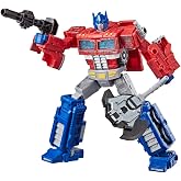 Transformers Generations War for Cybertron | Siege Voyager Class WFC-S11 Optimus Prime Action Figure (Amazon Exclusive)