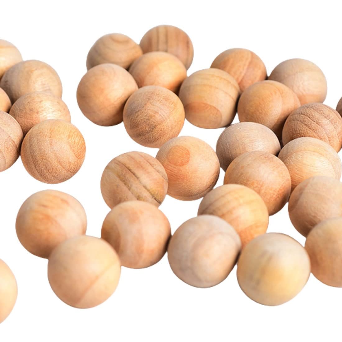 Cedar Wood Moth Repellent Natural, Chemical Free, And Pet Safe Cedarwood Moth Balls Suitable For Wardrobes, Drawer Freshener, Storage Boxes, and Carpet (12 Pack)