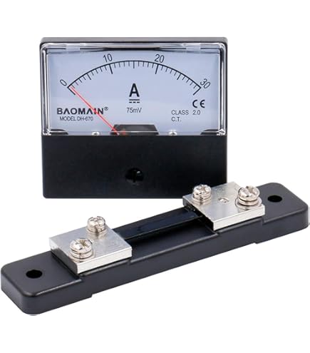 Amazon.com: Baomain DH-670 DC 0-50A Analog Amp Panel Meter