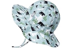 JAN & JUL Breathable Cotton Sun Hat with 50+ UPF Protection for Toddler Boys