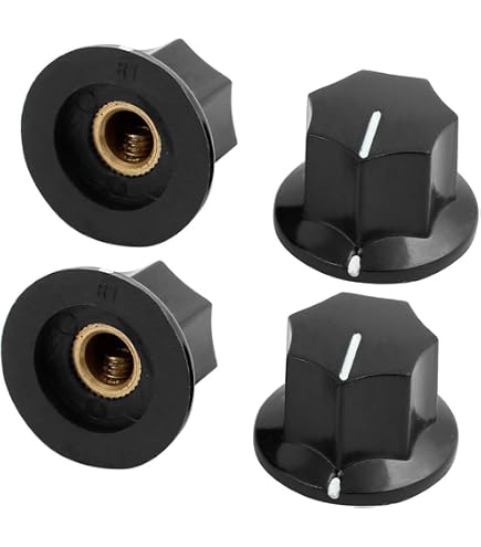 Lot De 5 Potentiomètres Variables Ronds - Pour Contrôle De Tension (0-100) - Neuf