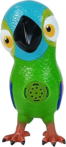 TOYMAKER La Granja De Zenon Musical Lorito Pepe Farm Parrot Toy  Interactive Educations Vinyl Farm Animal Figure for Toddlers 1-3, Bird  Spanish