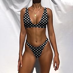 Bathing Suits for Women Deep V Neck Sexy Two Piece