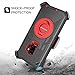 Galaxy S9 Case, Samsung Galaxy S9 Case, BENTOBEN Shockproof Heavy Duty Kickstand Swivel Belt Clip Hybrid Full Body Rugged Holster Protective Phone Case Cover for Samsung Galaxy S9 (SM-G960U),Black/Red