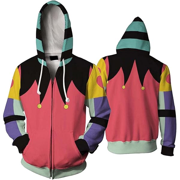 Amazon.com: Yazkimo Unisex Hazbin Fizzarolli Cosplay Hoodie Hooded