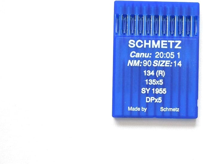 SCHMETZ Industrial Sewing Machine Needles CANU 2005 1, 134R, SY 1955,DPx5 Size 90/14 Amazon.co