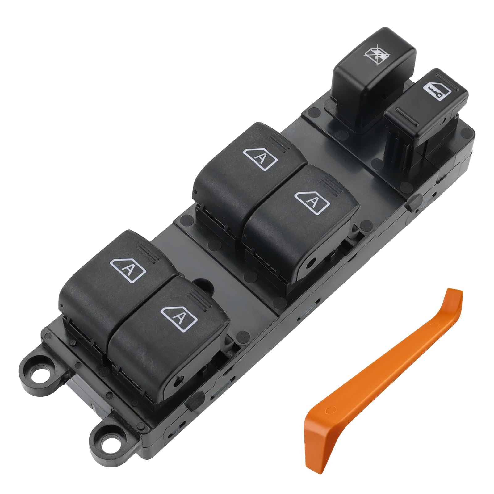 Photo 1 of WMPHE Automatic Power Master Window Switch Compatible with Infiniti M35 3.5L V6 2007, M45 4.5L V8 2007, Driver Left Side 3+10 Pins, Replacement for 25401EJ20A