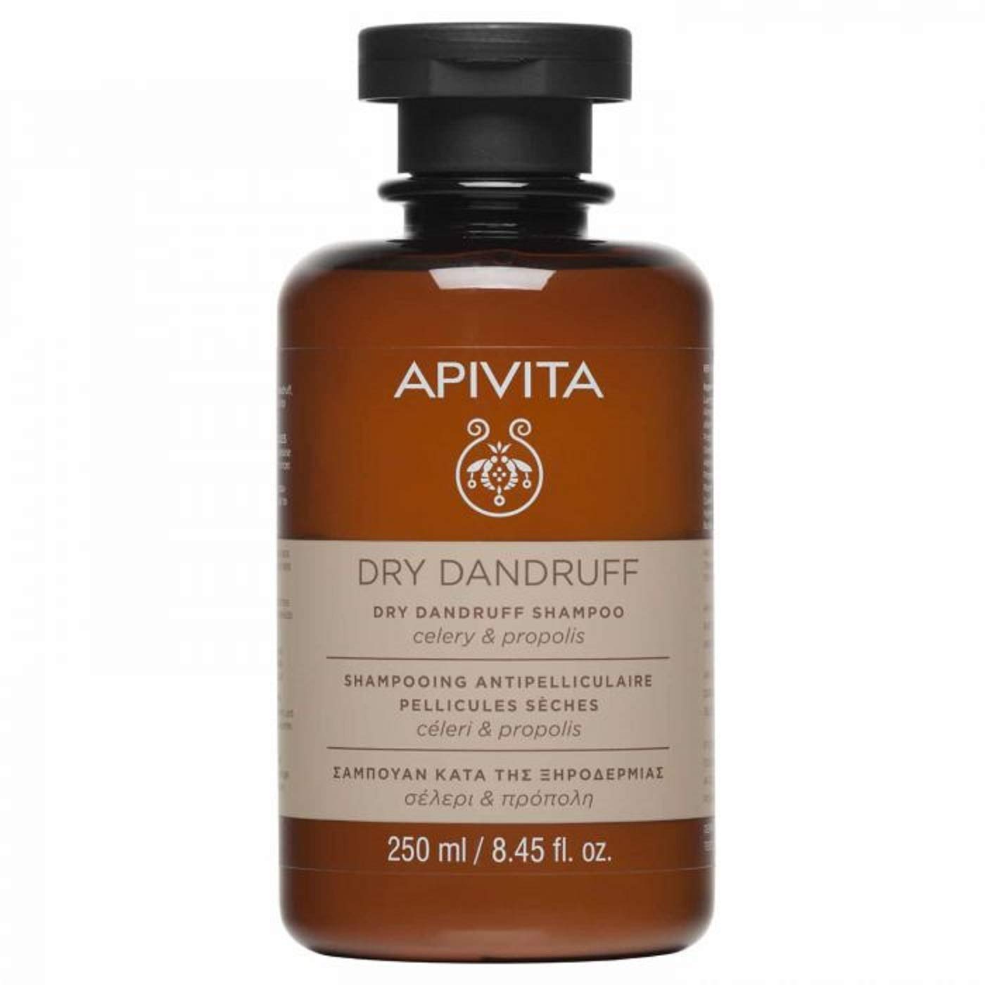 Apivita Dry Dandruff shampoo (dry itchy scalp)