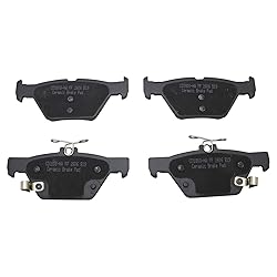 TRQ Rear Brake Pads Ceramic Compatible with
