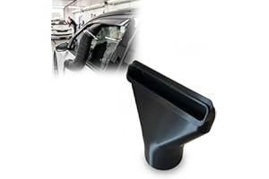 75mm Diesel Heater Hose Adapter for Vehicle Window, Flexible Exhaust Outlet Connector for Diesel Heater Ducting