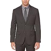 Perry Ellis Mens Slim Fit Solid Stretch Jacket