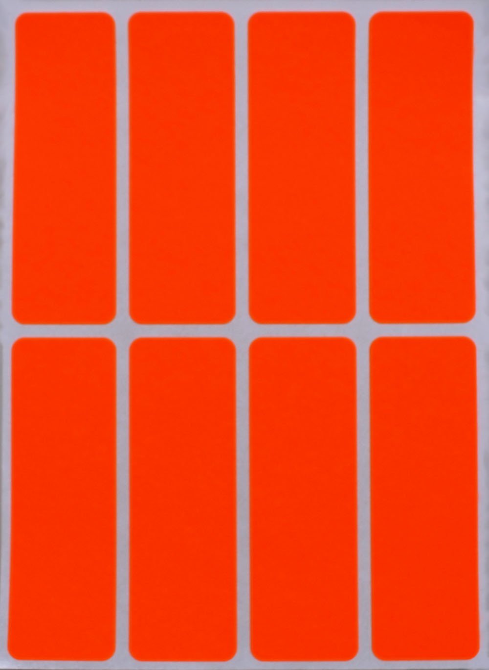 Royal Green Rectangular Stickers Color Coded Write on Labels for Organizing, Moving, & Mailing, 3x1 inch Stickers Writable Labels & Tags for Home, Office, and School Projects, 400-Pack (Neon Red)