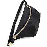 Stoney Clover Lane Women's Classic Jumbo Fanny Pack, Noir, One Size