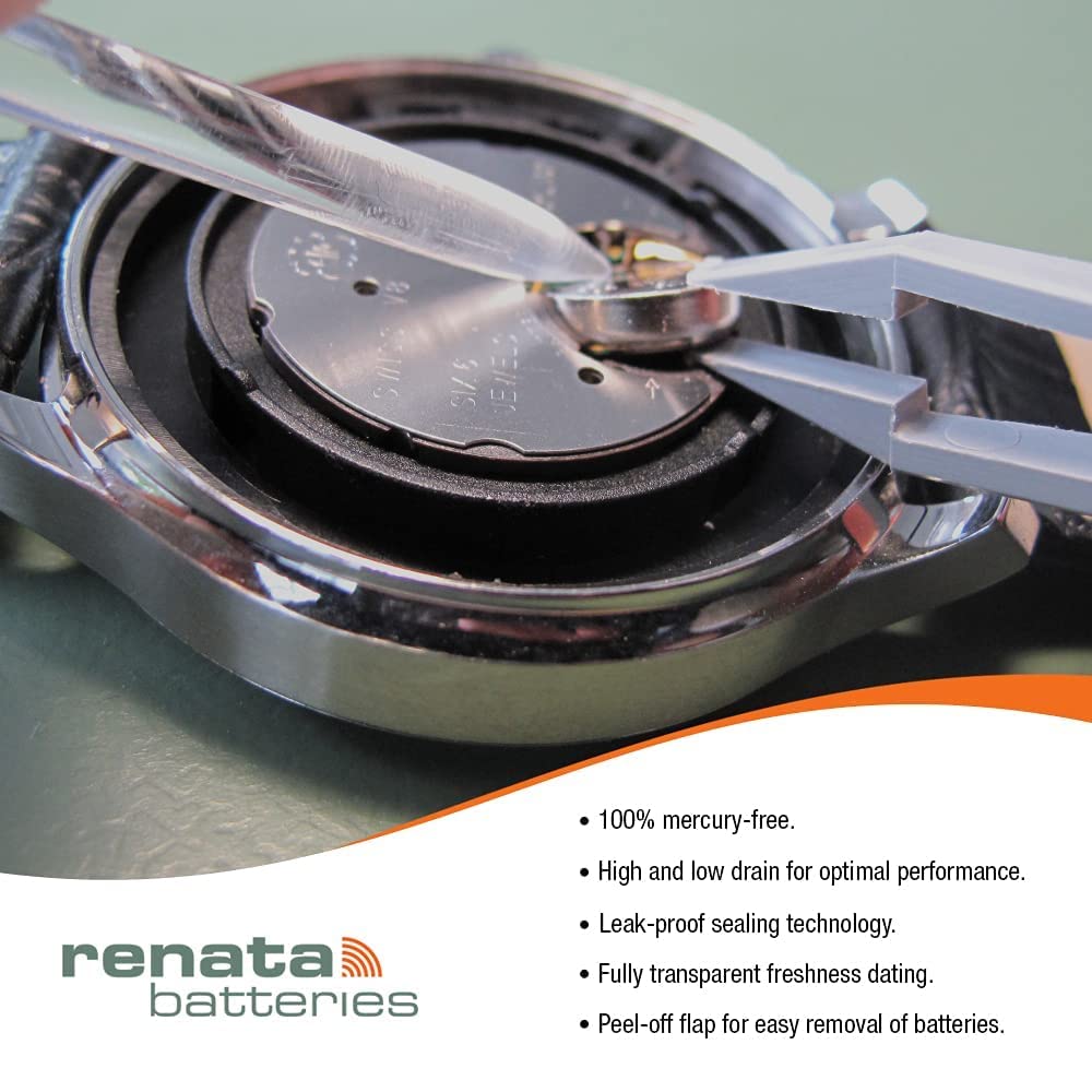 Renata Watch Battery 395 (Package of 2)