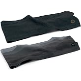 WHTE MOSS Ultra-Soft Sweatband Headband 2 Pack, No Slip 4-Way Stretch | Ultra-soft moisture-wicking fabric with 4-way stretch. No-slip comfort for running, yoga, tennis and everyday active wear