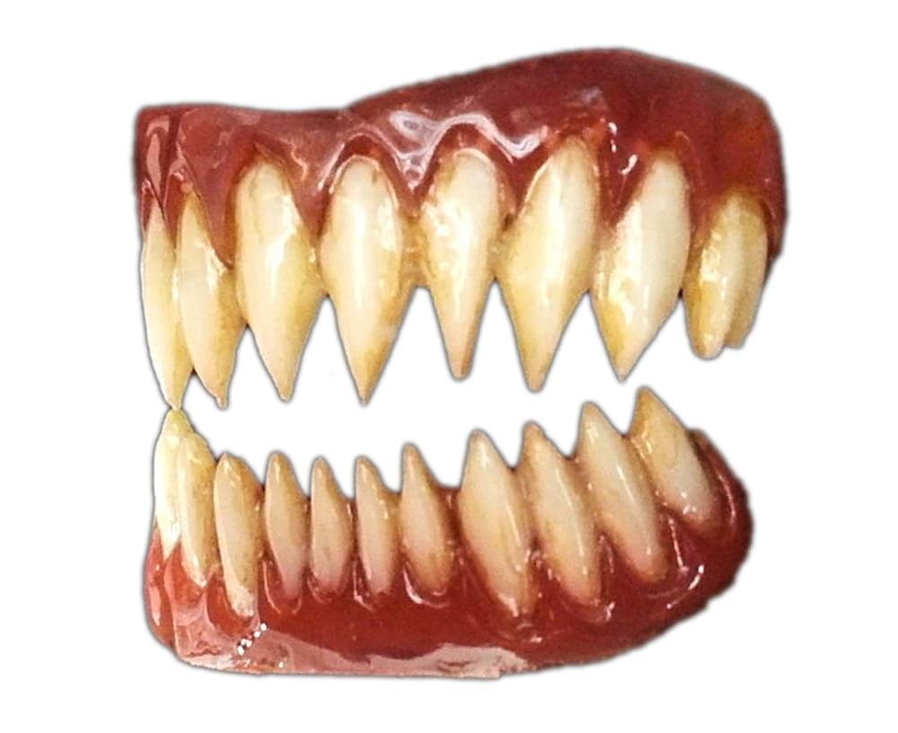 Amazon Com Pennywise Fx Fangs 2 0 Evil Teeth Dental Veneer Clothing - 
