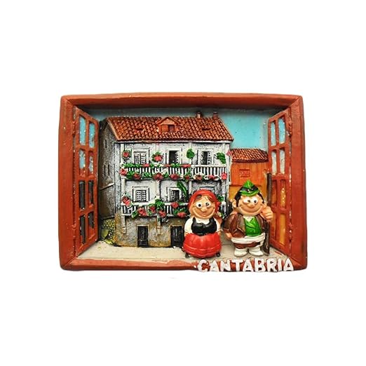 MUYU Magnet 3D Cantabria España imán de Nevera de Viaje calcomanía ...
