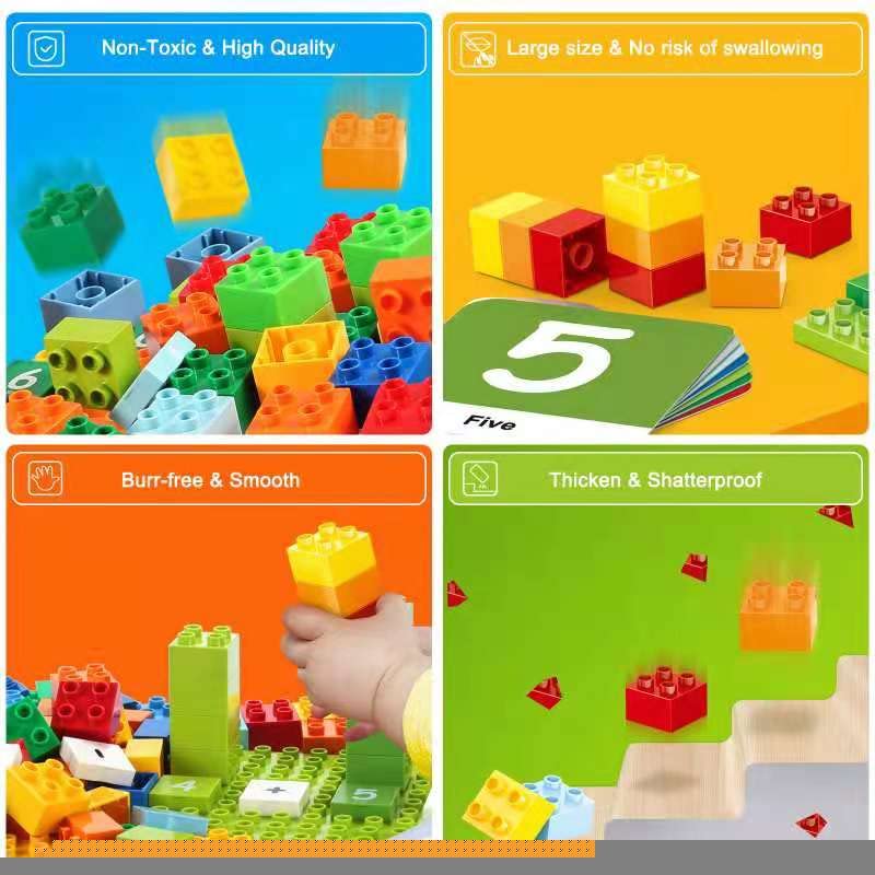 Early Math Activity Set Numberblocks Learning & Education Toys for Toddlers, Sorting & Stacking