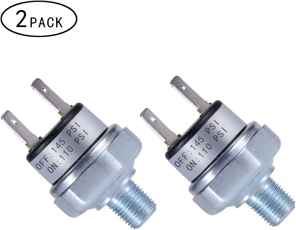 Air Pressure Switch 110145 PSI Pressure Switch 1/827 NPT DC 24V 12V