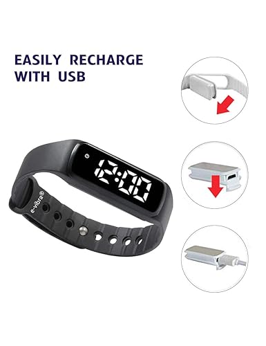 silent vibrating wrist alarm Rise Band