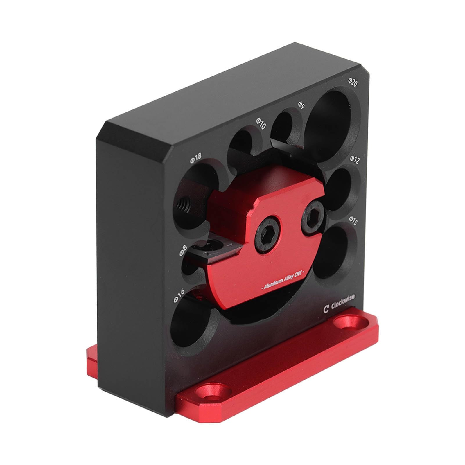 8 Hole Adjustable Aluminium Alloy Dowel Maker Jig for Smooth Cutting Woodworking Long Life Auxiliary Tool