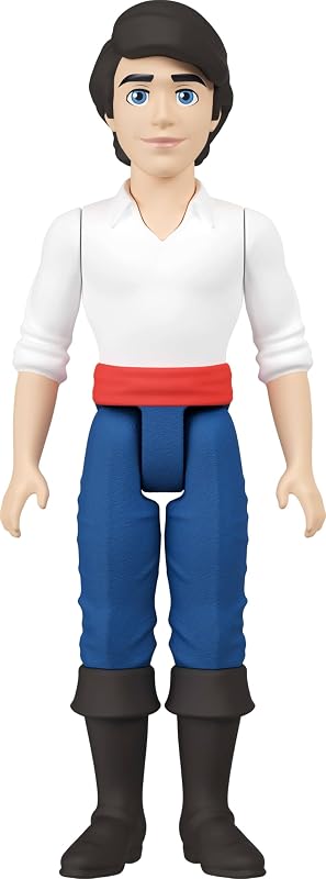 Mattel Disney Ariel Princesses, pacote de 4 pequenas bonecas da Pequena Sereia Ariel, Príncipe Eric, Úrsula e Rei Tritão, além de um tridente, inspirado no filme JHG84