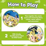 Orchard Toys Outer Space Jigsaw Puzzle 50-Piece Pack of 4 for 4+ view 4