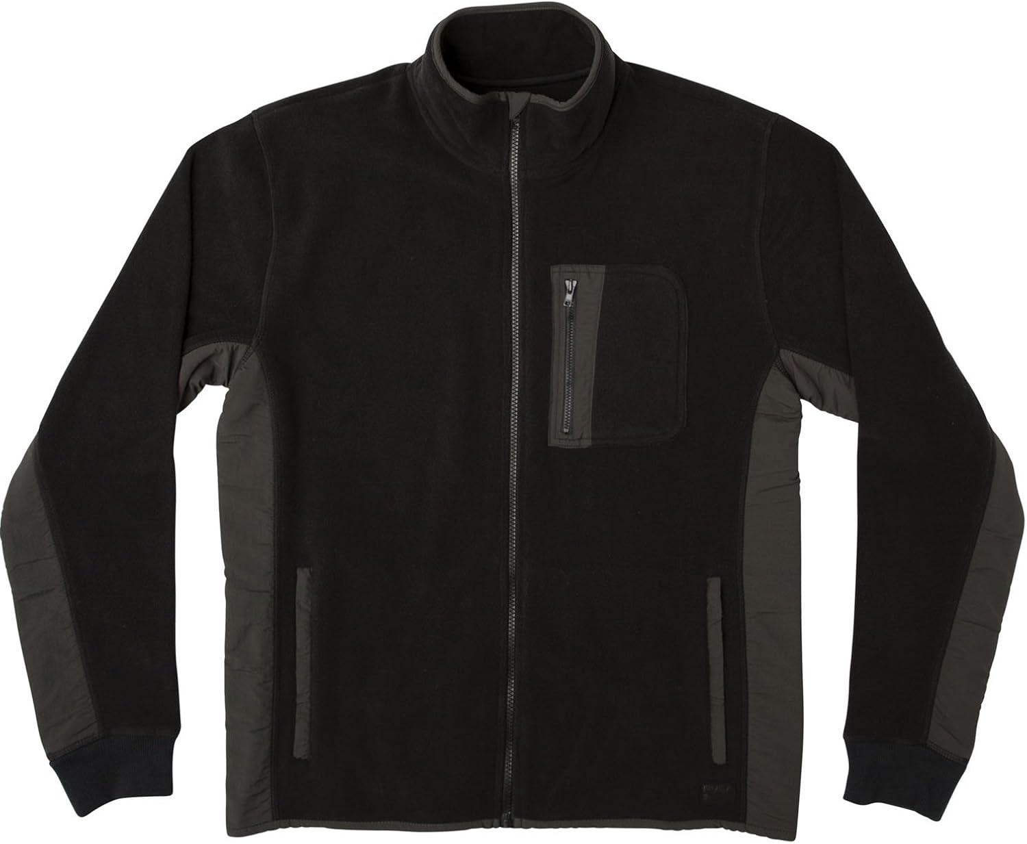 RVCA mens Theros Fleece Zip Jacket: Clothing