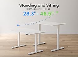 FEZIBO Electric Standing Desk, 55 x 24 Inches