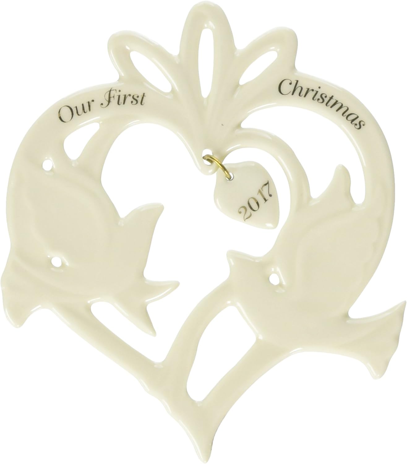 our first christmas ornament 2017