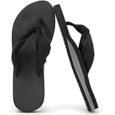 Erhuoxz Women's Flip Flop with Arch Support Summer Shoes Walking Thong Platform Sandals Slip On Indoor Outdoor