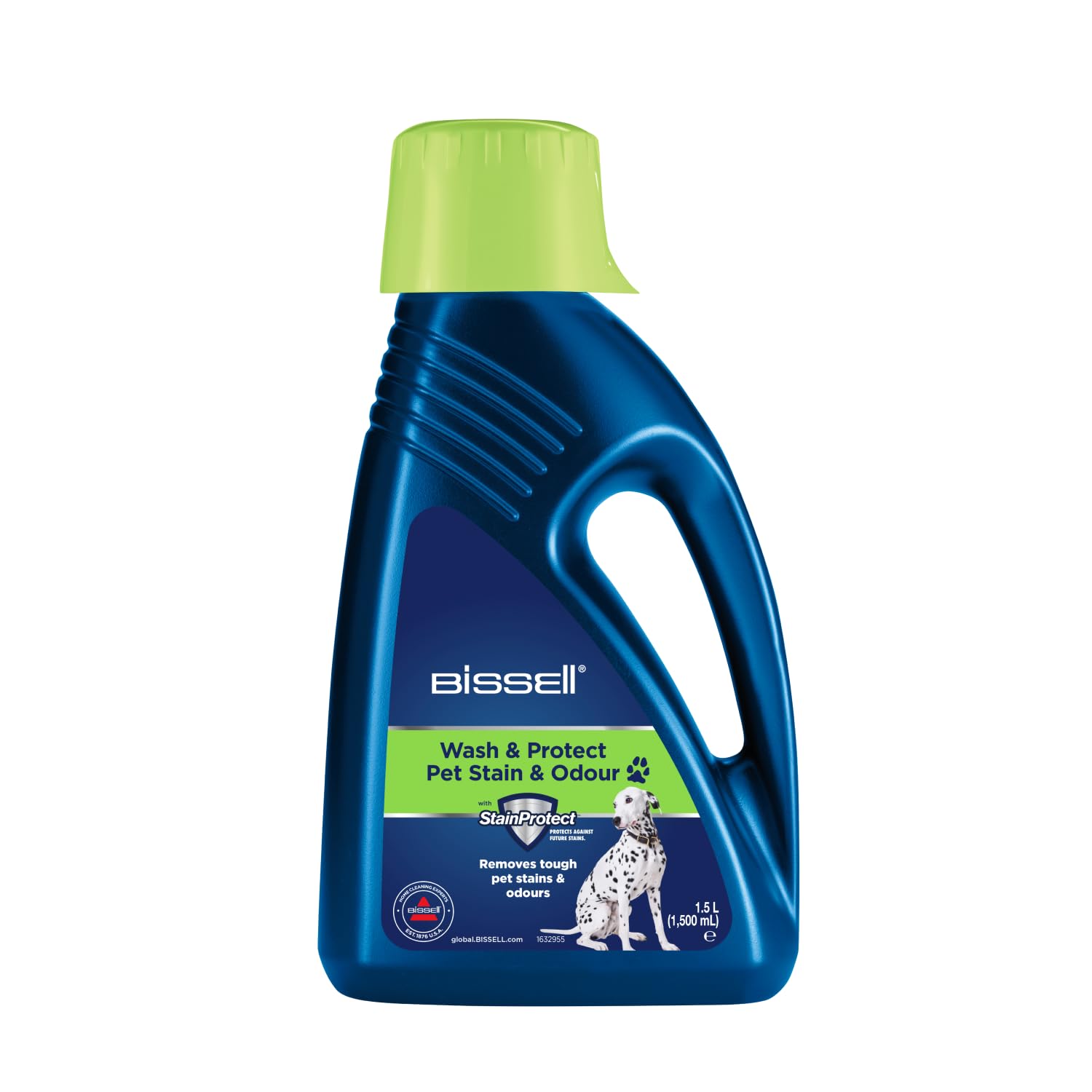 BISSELL Wash & Protect Pet Stain & Odor, For BISSELL Upright Carpet Cleaners, 1.5L, Removes tough pet stains & odours, 1087N โ image 1