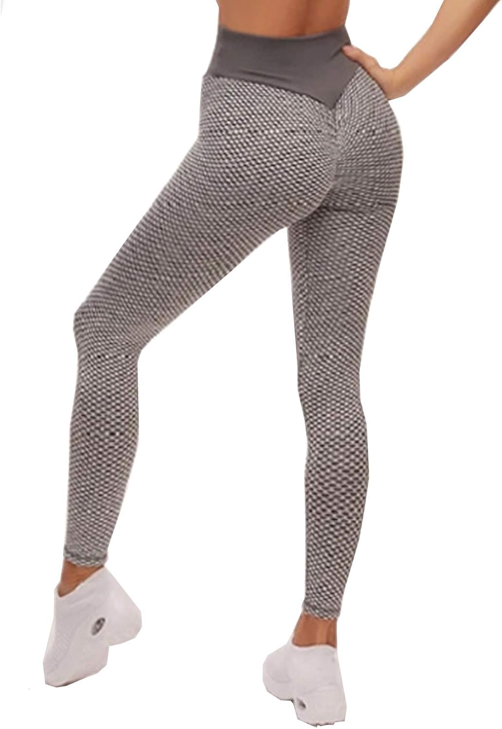 Damen-Leggings, Hohe Taille, Strumpfhose, Bedruckt, Schmale