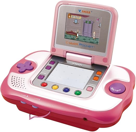 VTech VSmile Cyber Pocket Pink (with Cinderella Learning Game) Amazon