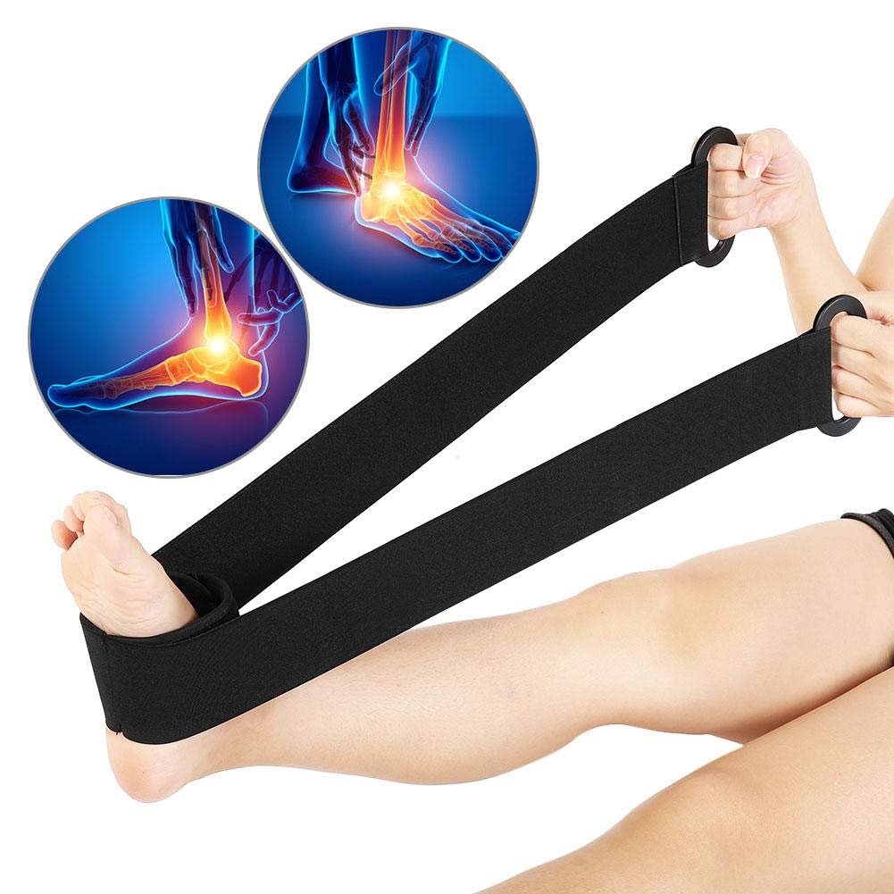 Elastic Rehabilitation Ankle Training Belt Strap Foot Drop Correction Tendon Rupture Band for Men and Women