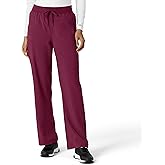 Carhartt Women's Boot Cut Scrub Pant - Wine, M