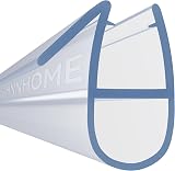HNNHOME 870mm Bath Shower Screen Door Seal Strip 4-6mm Glass view 1