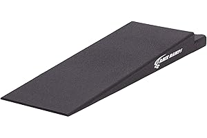 Race Ramps 2-Pack RR-TR-4 Trailer Ramp, Lightweight & Non-Scratch for Maintenance & Display, 4" - Portable Automotive Platform Riser for Loading, Oil Changes and Garage Use