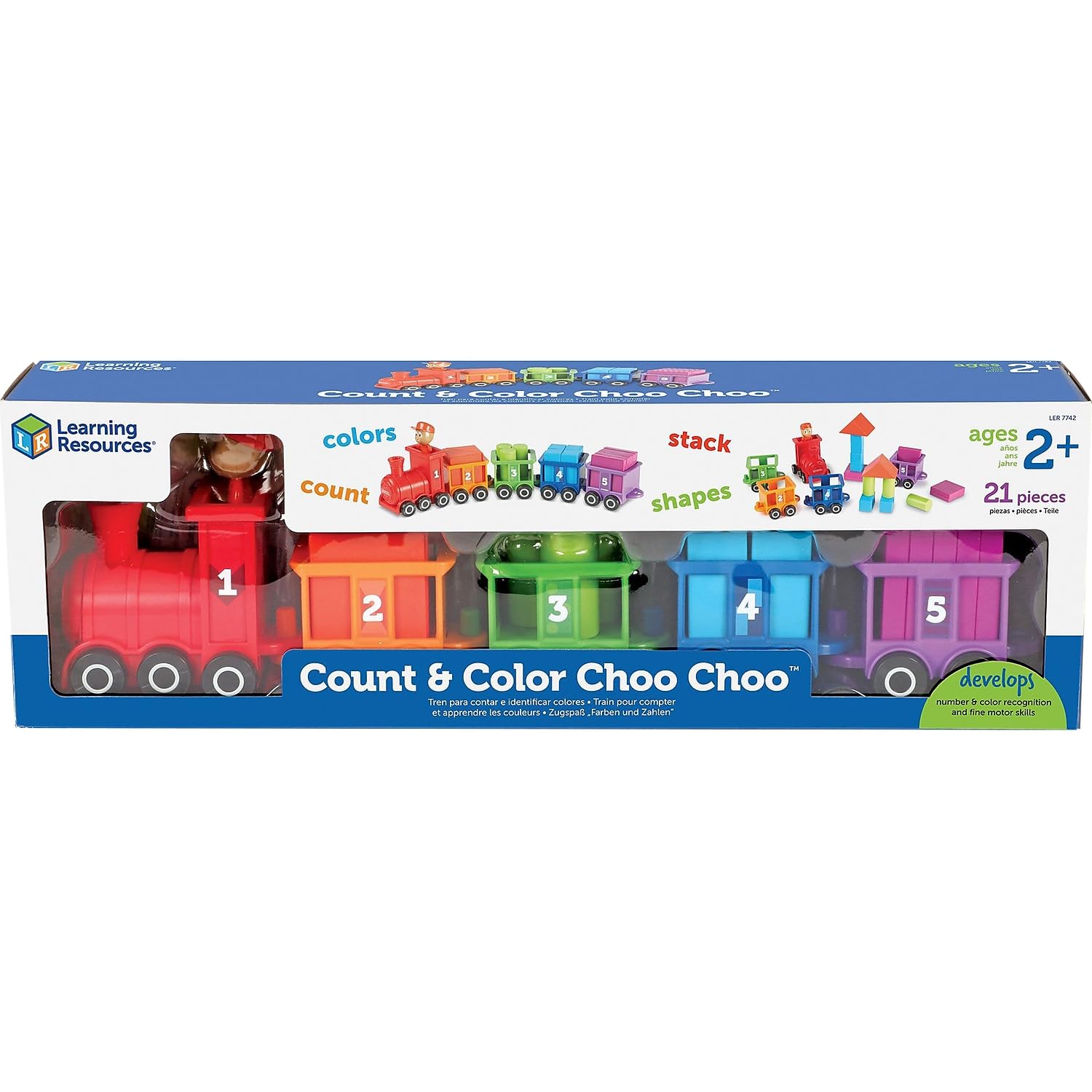 Learning Resources Count & Color Choo-Choo